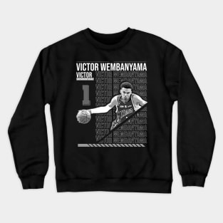 Victor Wembanyama // Met 92 // #1 Crewneck Sweatshirt